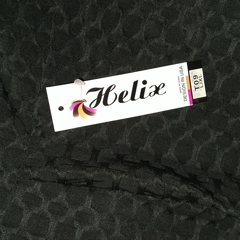 SEXY Honeycomb Butt Lifting Black Leggings - Picture 3 of 4